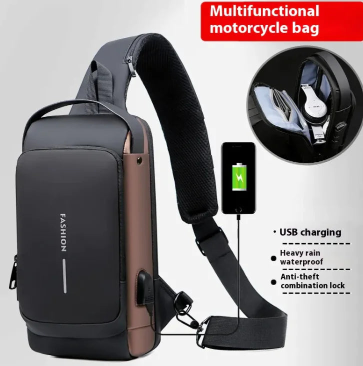SafePoint - Safe Carry Men’s Anti-Theft Bag